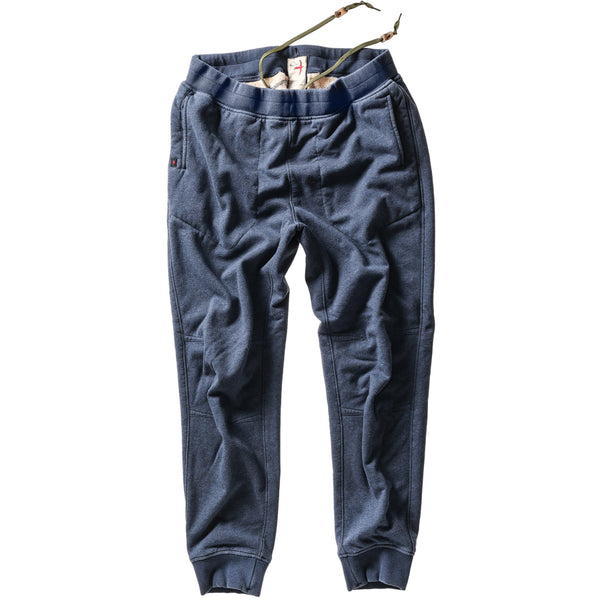 Navy Heather Superfleece Track Pant by Relwen