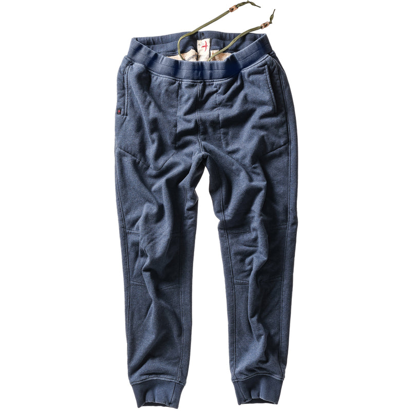 Navy Heather Superfleece Track Pant by Relwen
