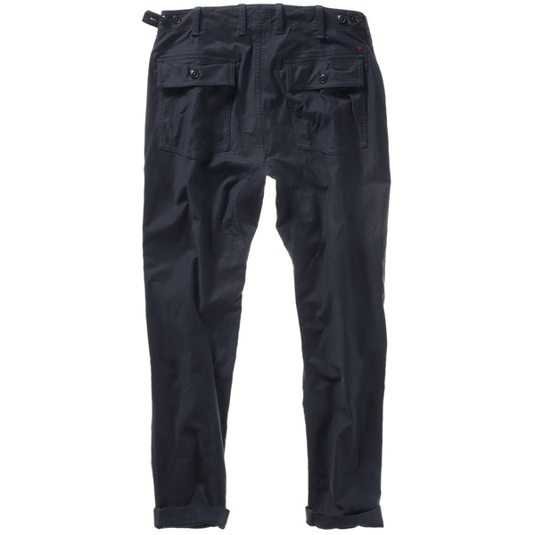 Dark Navy Military Supply Pant by Relwen