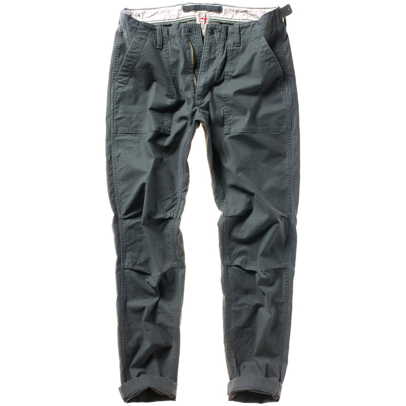 Steel Grey Military Supply Pant by Relwen