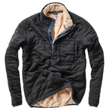 Relwen Black Fade Quilted Superfleece Popover