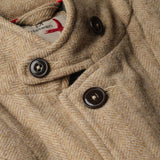 Relwen Lt Camel  Herringbone Heritage Trap Blazer