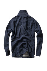 Relwen Navy Pique Trap Blazer