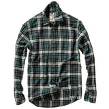 Relwen Forest Green Plaid Flyweight Flannel Shirt