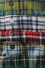 Relwen Lichen Multi Plaid Flyweight Flannel  Shirt
