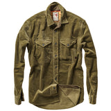 Relwen Moss Cord Workshirt