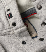 Relwen Lt Grey Speck Micropile Hoodie