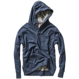 Relwen Navy Speck Micropile Hoodie
