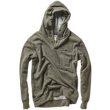 Relwen Smoke Olive Heather Micropile Hoodie