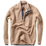Relwen Dark Biscuit Wooly Shag Snap-Zip Jacket