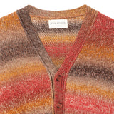 Far Afield "Buckley" Red Melange Cardigan Sweater