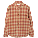 Far Afield Lt Brown "Larry" Brushed Flannel Shirt