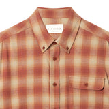 Far Afield Lt Brown "Larry" Brushed Flannel Shirt