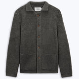 Alex Crane Charcoal "Kite" Knit Jacket