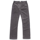 The "Pipe" 16W Anchor Grey Stretch Cord Chino by Hiroshi Kato