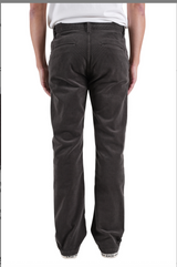 The "Pipe" 16W Anchor Grey Stretch Cord Chino by Hiroshi Kato