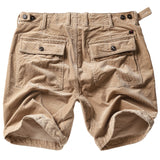 Buff Khaki Cord Supply Short by Relwen - 7.5"
