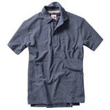 Navy / White Fineline Jersey Polo by Relwen