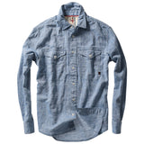 Relwen Chambray Blue Windsail Workshirt
