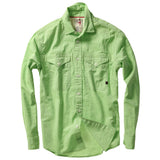 Granny Smith Green Windsail Workshirt by Relwen