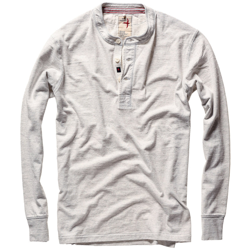 Relwen Stone Ringspun L/S Henley