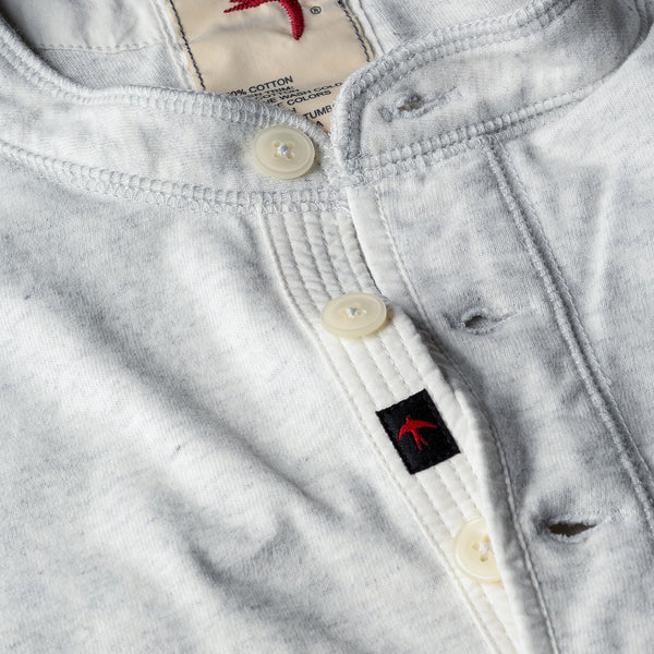 Relwen Stone Ringspun L/S Henley