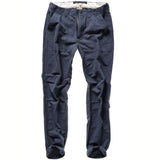 Navy Cotton / Linen Supply Pant by Relwen