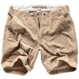 Relwen Buff Khaki Cord Supply Short - 7.5"