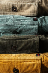 Relwen Buff Khaki Cord Supply Short - 7.5"