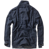 Relwen Dark Navy Hopsack Tropical Trap Blazer