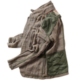 Wheat Rustic Twill Tropical Trap Blazer by Relwen