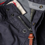 Drk Navy Sailcloth Tanker Jacket by Relwen