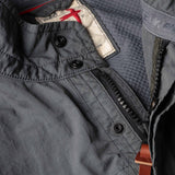 Steel Grey Sailcloth Tanker Jacket by Relwen