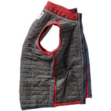 Cardinal Red Windzip vest by Relwen