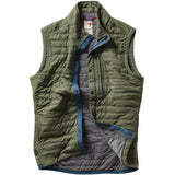 Olive Windzip Vest by Relwen