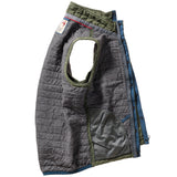 Olive Windzip Vest by Relwen