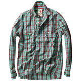 Scrub Green / Red Tartan Exploded Popover by Relwen