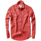 Poppy Slub Linen Work Shirt by Relwen