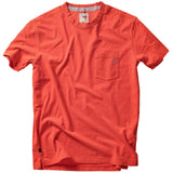 Tangerine Ringspun Pocket Tee by Relwen