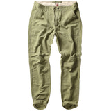 Lt Olive Cotton / Linen Supply Pant by Relwen