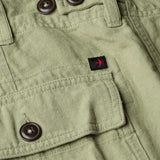 Lt Olive Cotton / Linen Supply Pant by Relwen