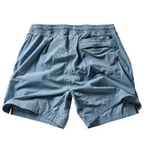 Relwen Dust Blue Airtex Hybrid Short - 6.5"