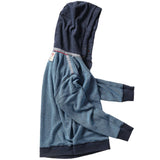 Navy Heather Frenchloom Hoodie by Relwen