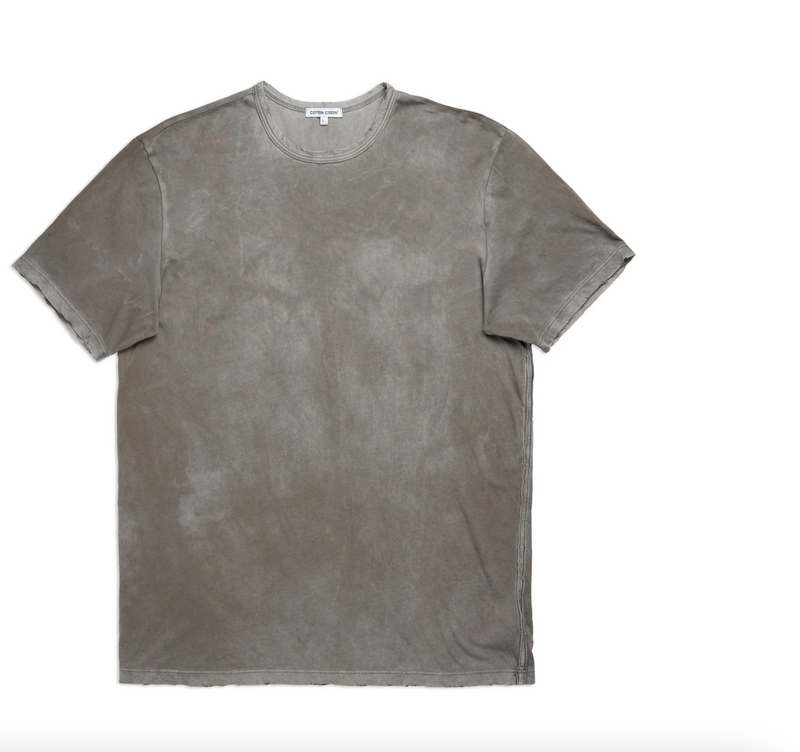 Vintage Taupe Supima Cotton SS Crewneck Tee by Cotton Citizen