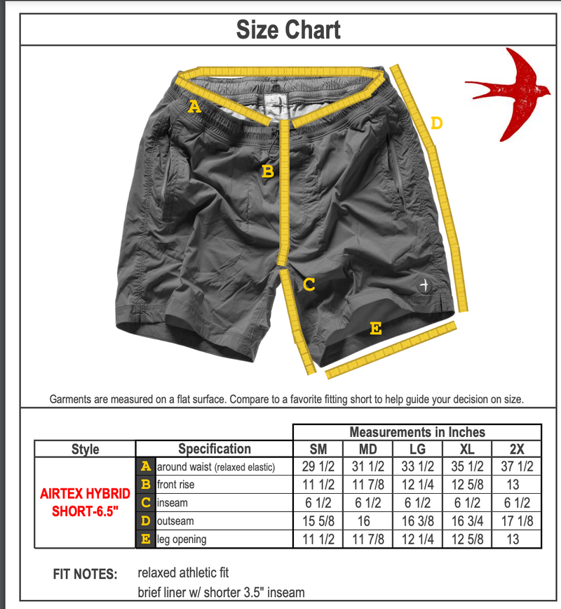 Ghost Grey Airtex Hybrid Short by Relwen - 6.5"