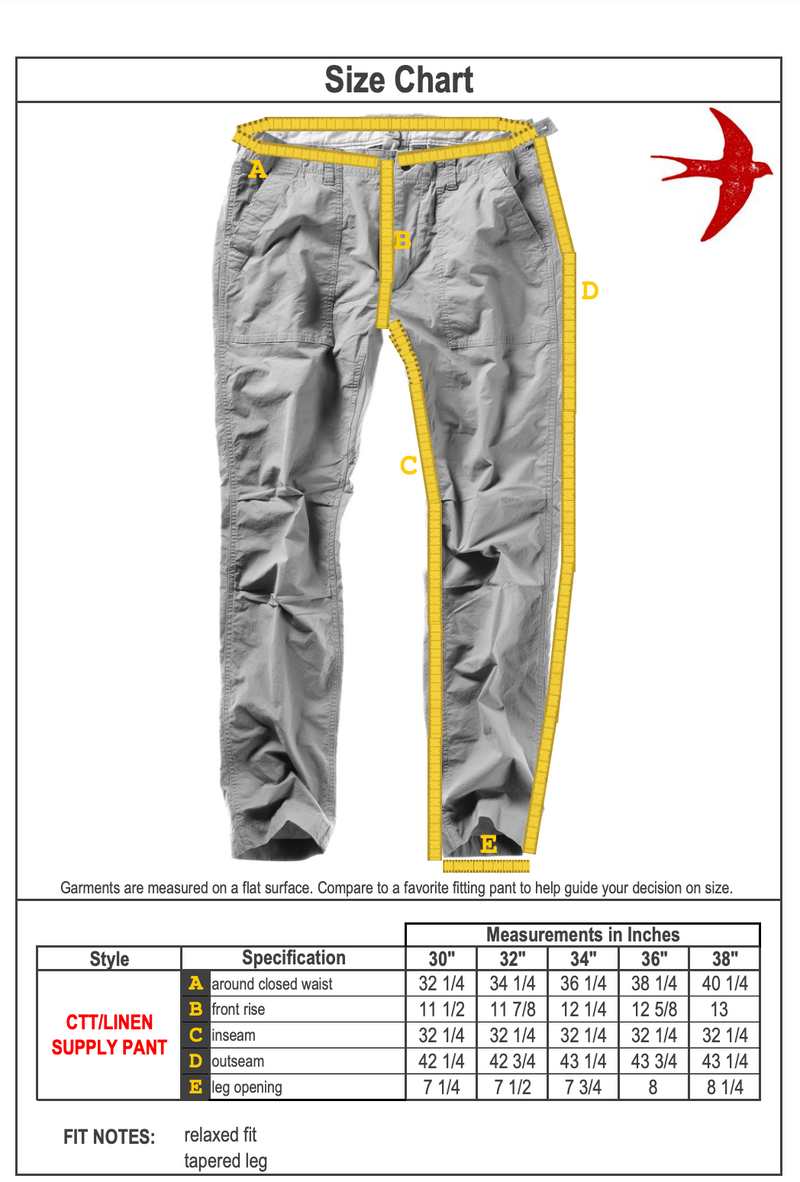 Lt Khaki Cotton / Linen Supply Pant by Relwen