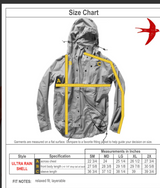 Charcoal Ultra Rain Shell by Relwen