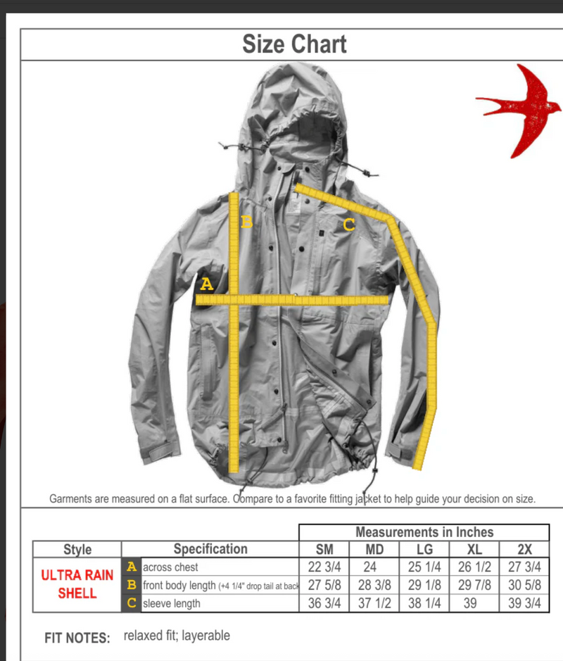 Charcoal Ultra Rain Shell by Relwen