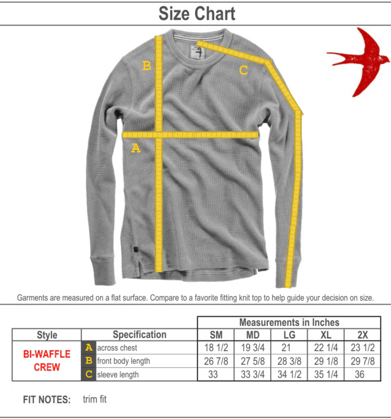 Lt Marine Bi-Waffle Cotton Crew by Relwen