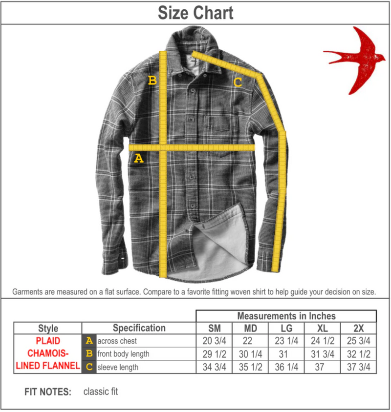 Green / Navy / Black Plaid Chamois-Lined Flannel Shirt by Relwen